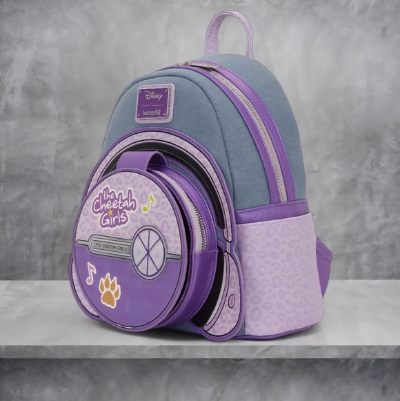Loungefly The Cheetah Girls Backpack 🐆💜 - Picture 2 of 6